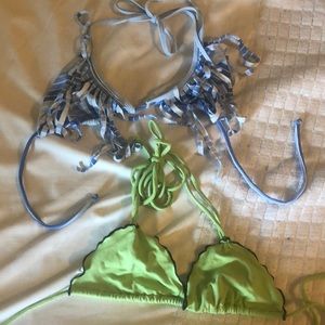 TWO San Lorenzo bikini tops